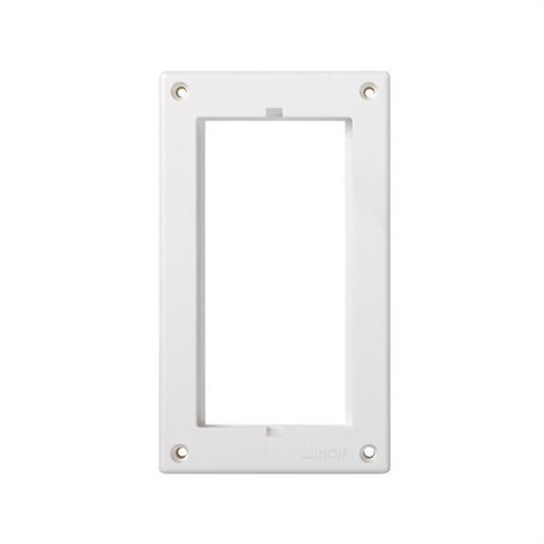 SIMON 52051801-030 Marco portamecanismos SIMON 500 CIMA caja suelo con 1 módulo blanco