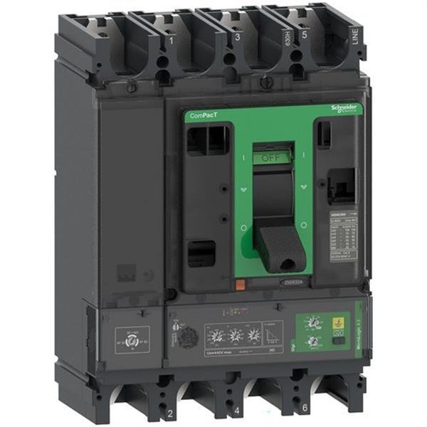 SCHNEIDER ELECTRIC C40N44V400 Bloque de corte NSX400N 50kA AC 4P4R 400A 4.3