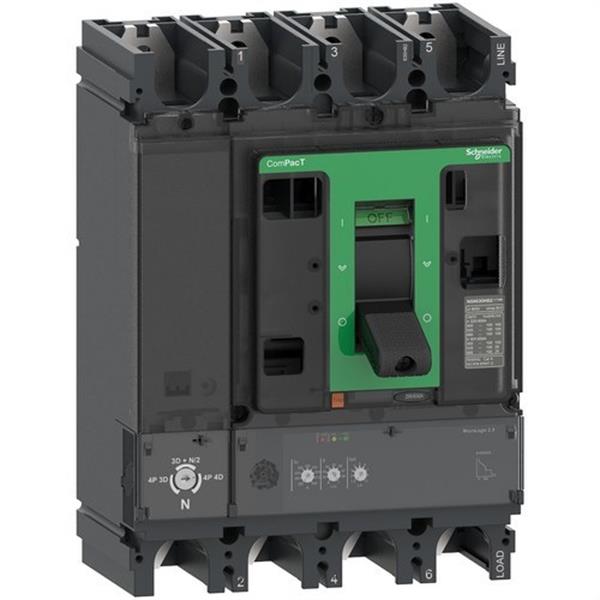 SCHNEIDER ELECTRIC C40N42D400 Bloque de corte NSX400N 50kA AC 4P4R 400A 2.3