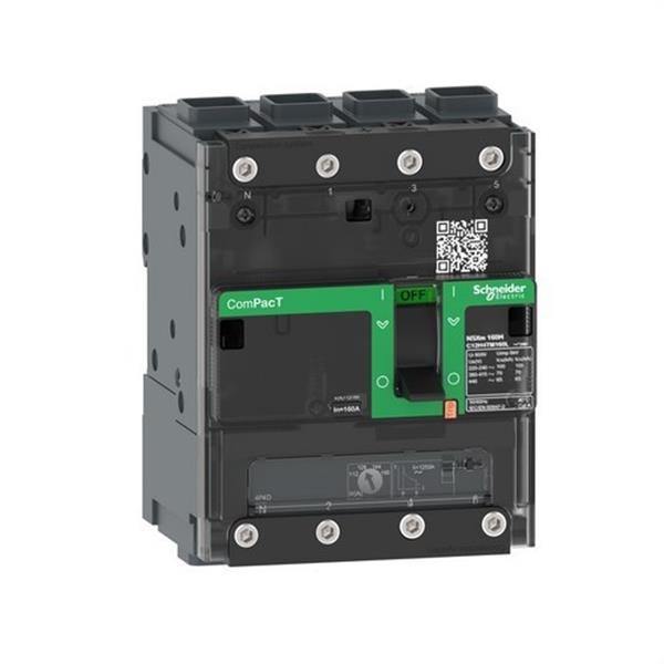 SCHNEIDER ELECTRIC C12E4TM160L Interruptor NSXm160E 16kA AC 4P4R 160A TMD EverLink