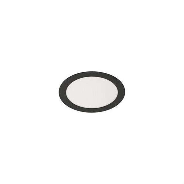 CONALUX 5093-196W4K Panel LED redondo 6W 4000K negro