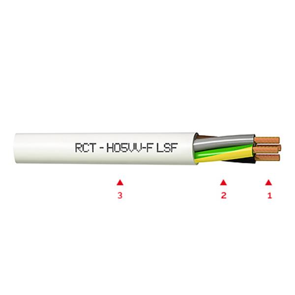 GENERAL CABLE. 42030250102 CBL.MANGUERA CPR H05VV-F 3G2,5 NEGRO (Rollo 25)