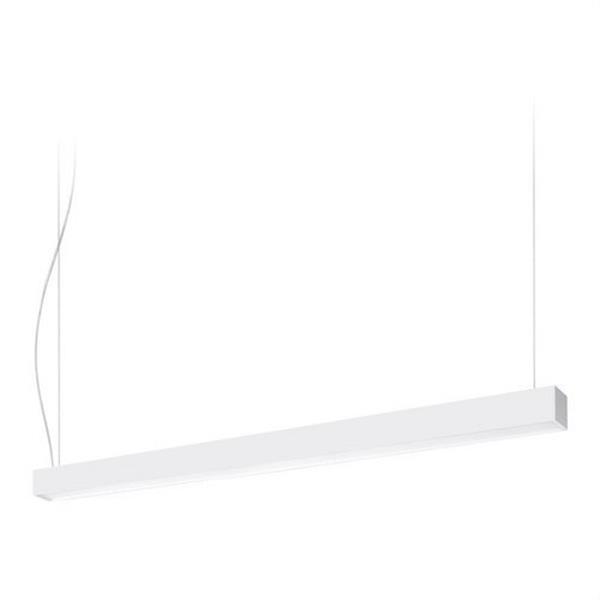 CONALUX 6016-50W4K-01-SUP/COL Pantalla LED 50W 5000lm 4000K para superficie o colgante de aluminio IP20 blanco