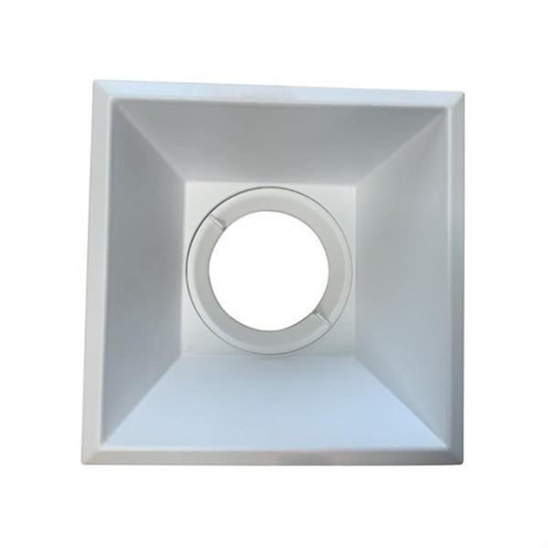 CONALUX 601-01 Empotrable redondo fijo de fundición de aluminio IP20 blanco