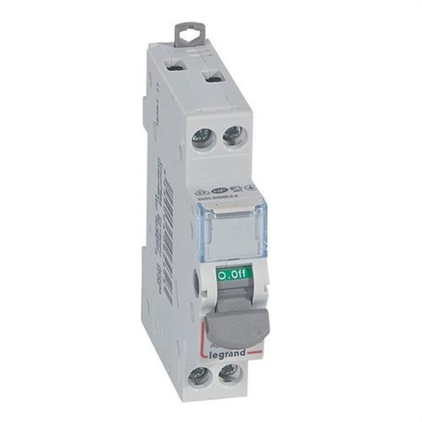 LEGRAND 406432 Interruptor DX3 IS 2P 20A