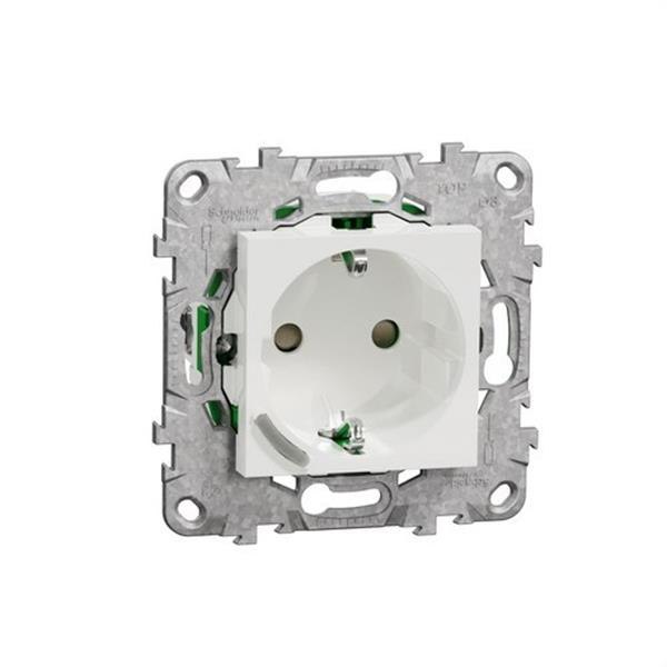 SCHNEIDER ELECTRIC NU555718 Toma de corriente Wiser New Única polar