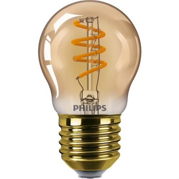PHILIPS 31607200 Lámpara MAS VLE LEDBulbD 2.6-15W E27 GOLDP45SP G