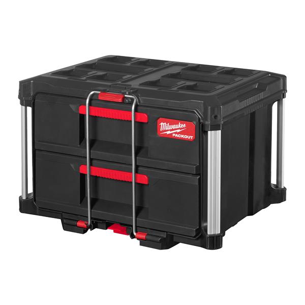 MILWAUKEE 4932472129 Cajonera PACKOUT™ con 2 cajones