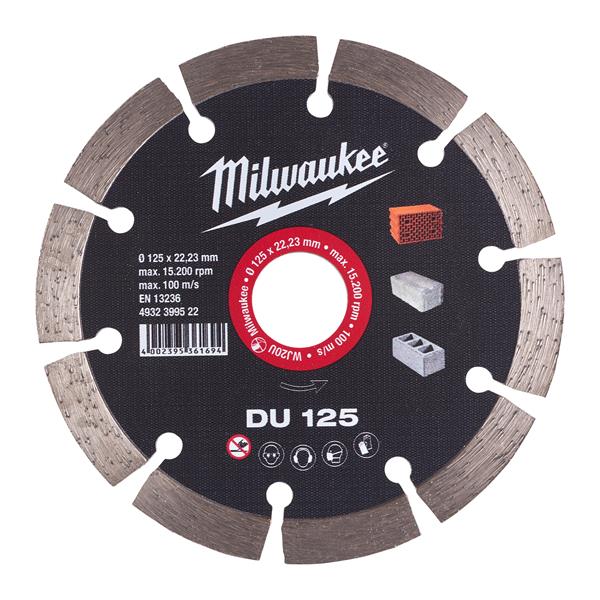 MILWAUKEE 4932399522 Disco diamante GENERAL OBRA - DU 125mm