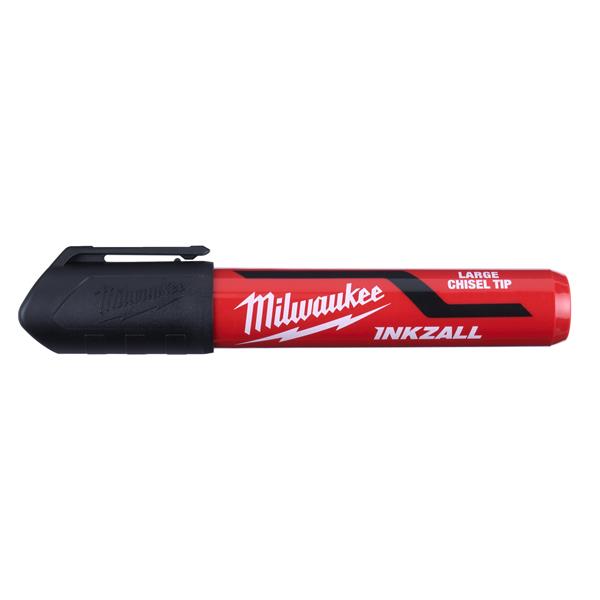 MILWAUKEE 4932471555 Marcador con punta cincelada Negro 6mm