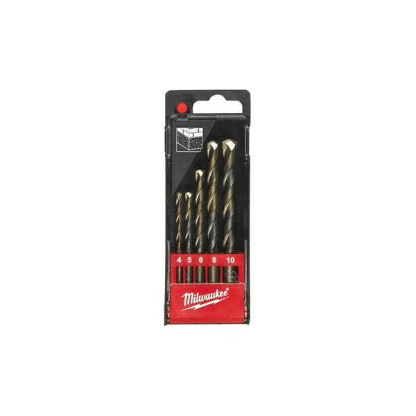 MILWAUKEE 4932352333 *Estuche de plástico de 5 piezas 4 / 5 / 6 / 8 / 10mm