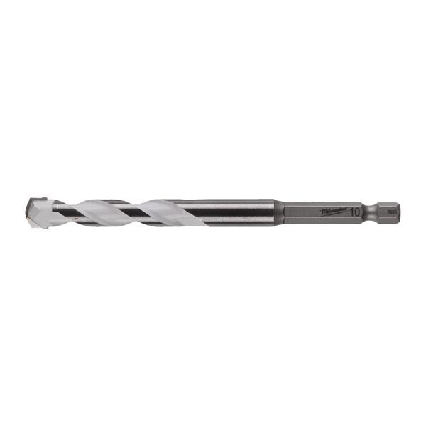 MILWAUKEE 4932471107 "Broca Multimaterial 10x120 - 1/4"" Hex."