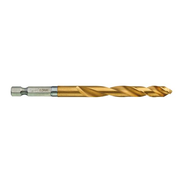 MILWAUKEE 48894719 Brocas Shockwave HSS-G Tin 8mm
