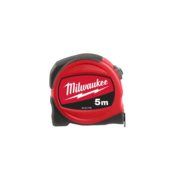 MILWAUKEE 48227706 Flexómetro 5m x 25mm métrica (cajas de 6)