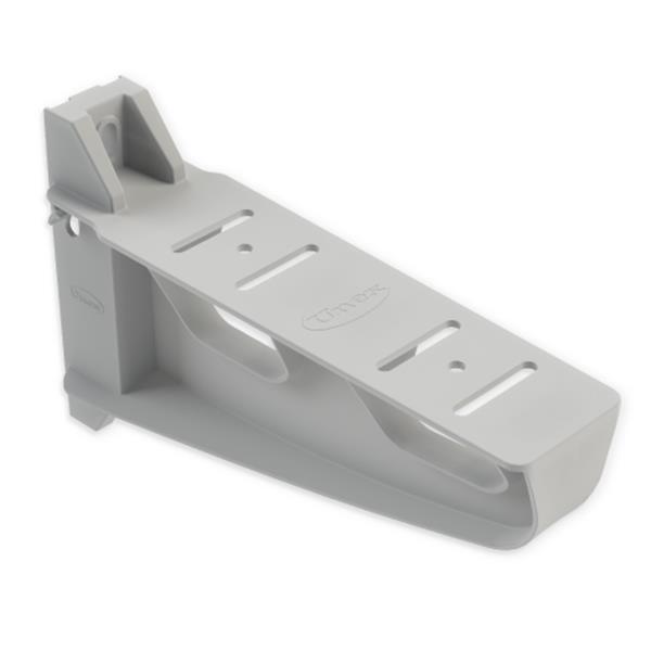 UNEX 60303-44 Soporte horizontal aislante 60 300 U48X gris RAL7035