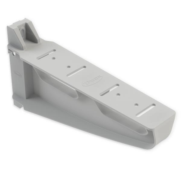 UNEX 60403-44 Soporte horizontal aislante 60 400 U48X gris RAL7035