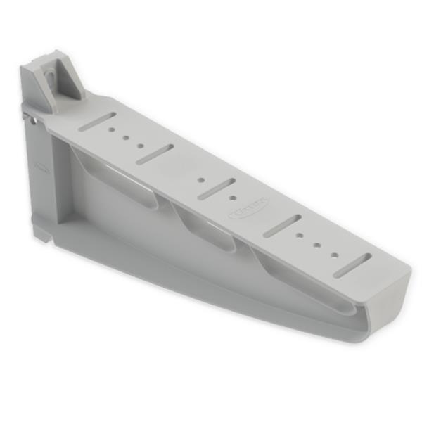 UNEX 60503-44 Soporte horizontal aislante 60 500 U48X gris RAL7035
