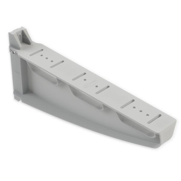 UNEX 60603-44 Soporte horizontal aislante 60 600 U48X gris RAL7035