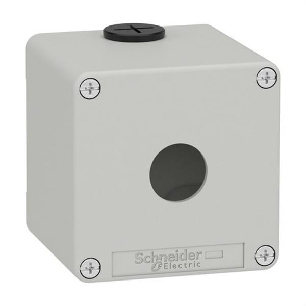 SCHNEIDER ELECTRIC XAPD1501 Caja vacía con 1 orificio gris