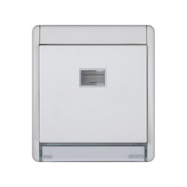SIMON 4490202-030 Conmutador SIMON AQUA 10AX piloto IP55 superficie