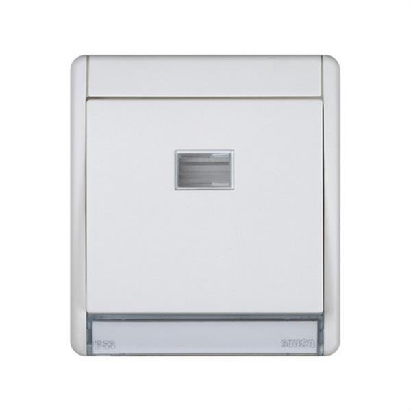 SIMON 4490150-030 Pulsador SIMON AQUA 10AX IP55 superficie