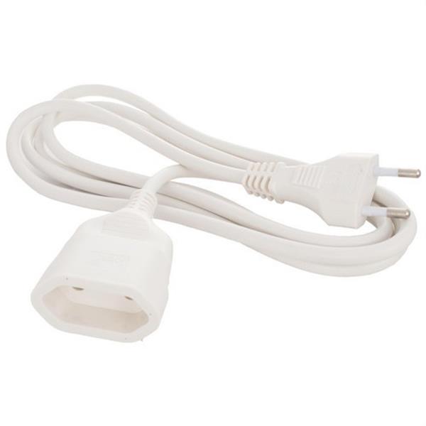 SOLERA 8672/1 Prolongador clavija bipolar 10A cable 2x1mm²m