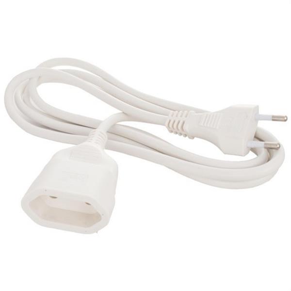 SOLERA 8673/1 Prolongador clavija bipolar 10A cable 2x1mm3m