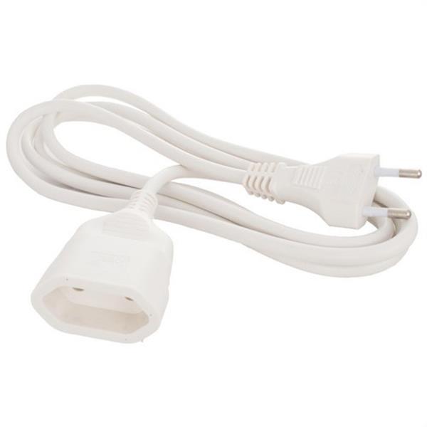 SOLERA 8675/1 Prolongador clavija bipolar 10A cable 2x1mm5m