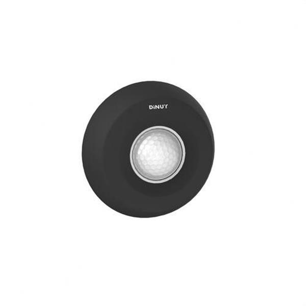 DINUY DM TEC 01N Detector de movimiento 360° superficie en techo, negro