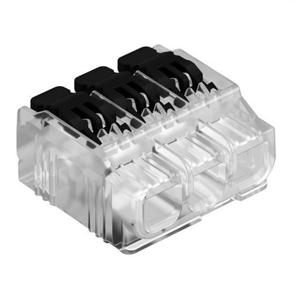 OBO-BETTERMANN 2054423 Terminal de conexión rápida 3 cables rígido/flexible 61 HSK43 0,2-4mm²