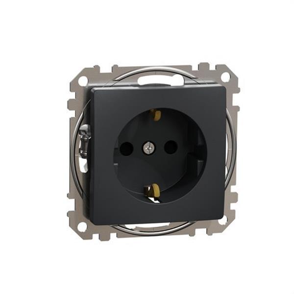 SCHNEIDER ELECTRIC SDD114021 Schuko 16A 250V antracita