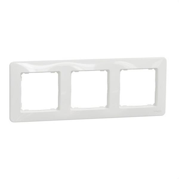 SCHNEIDER ELECTRIC SDD311803 Marco 3 elementos Sedna Design blanco