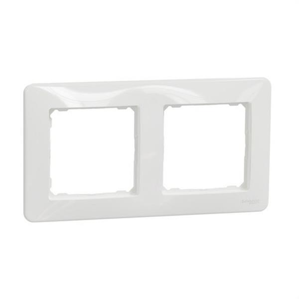 SCHNEIDER ELECTRIC SDD311802 Marco 2 elementos Sedna Design blanco