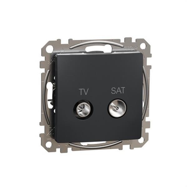 SCHNEIDER ELECTRIC SDD114471S Toma TV-SAT final 4DB antracita