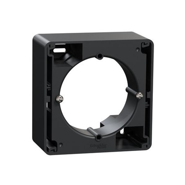 SCHNEIDER ELECTRIC SDD114901 Zócalo de superficie con 1 elemento antracita