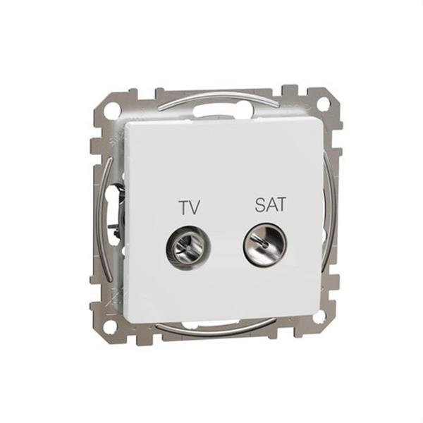 SCHNEIDER ELECTRIC SDD111471S Toma TV-SAT final 4DB blanco