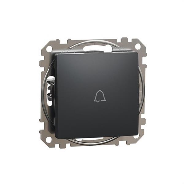 SCHNEIDER ELECTRIC SDD114131 Pulsador 10A símbolo timbre antracita