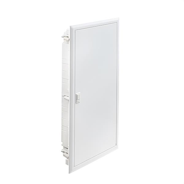 IDE GME56PO/PH Caja distribución empotrar pared hueca IP40 capacidad 4x14 (56) módulos con puerta + marco 
