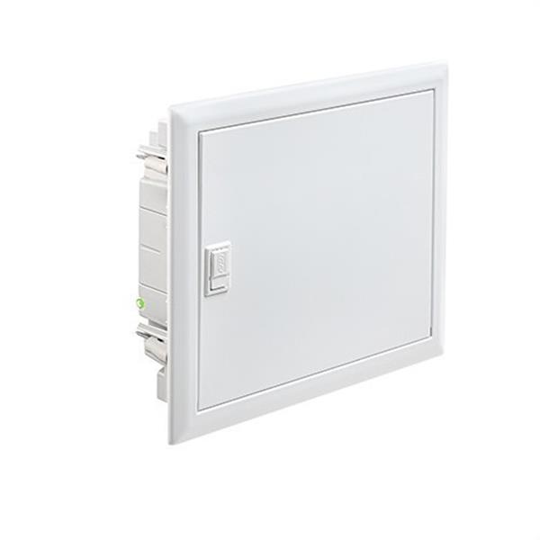IDE GME14PO/PH Caja distribución empotrar pared hueca IP40 capacidad 1x14 (14) módulos con puerta + marco 