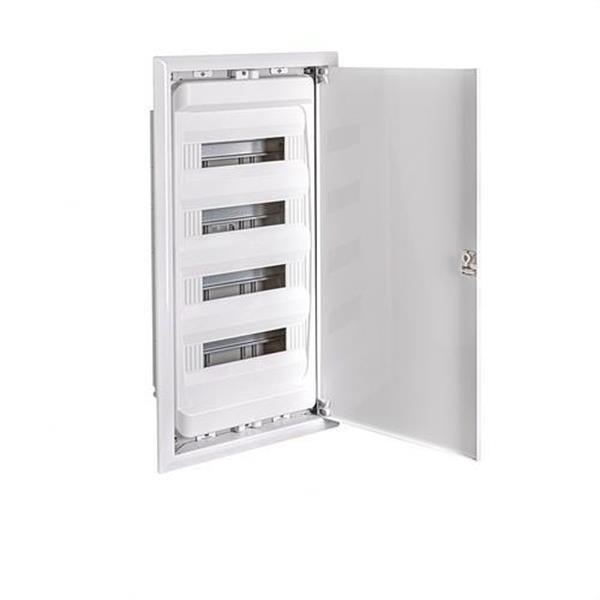 IDE GME56PO Caja distribución empotrar pared convencional IP40 capacidad 4x14 (56) módulos con puerta +