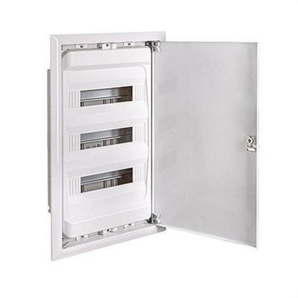 IDE GME42PO Caja distribución empotrar pared convencional IP40 capacidad 3x14 (42) módulos con puerta +