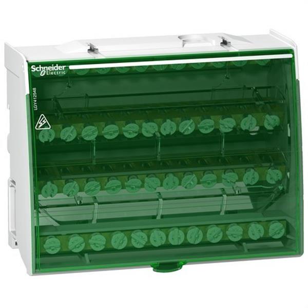 SCHNEIDER ELECTRIC LGY412548 Repartidor modular 4P 125A con 48 conexiones