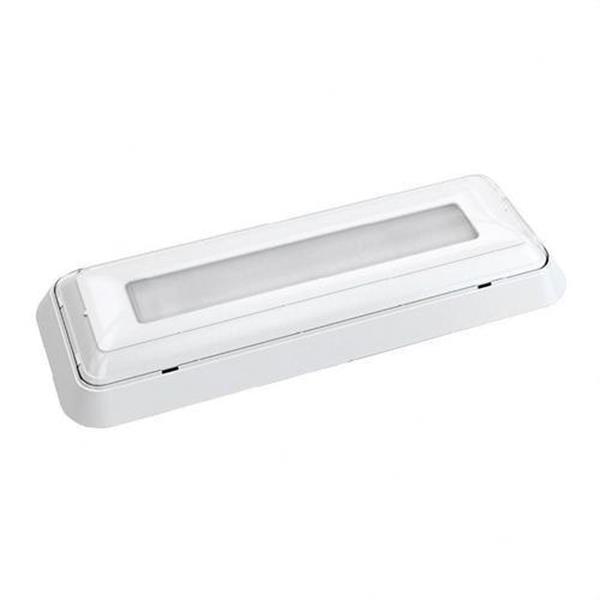 NORMALUX D-150L Luminaria emergencia DUNNA 140lm 230V 1h no permanente 322x120x45mm blanco