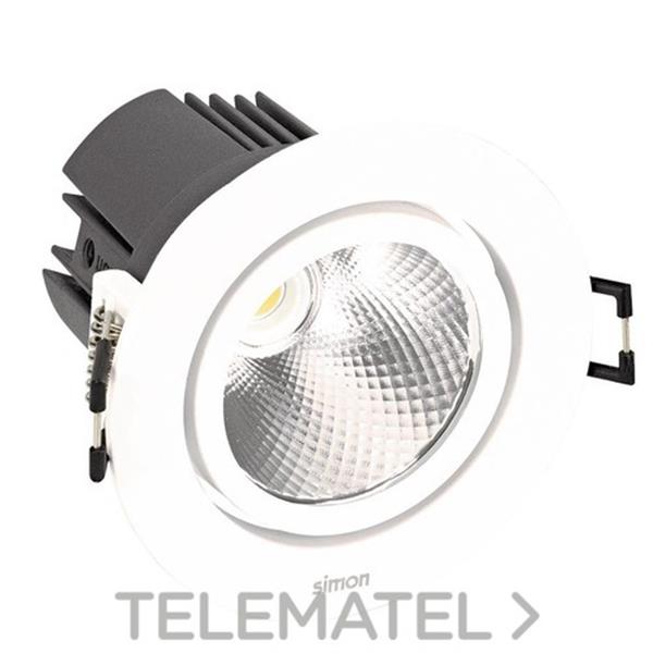 SIMON LIGHTING 70323030-482 Downlight SIMON 703.23 orientable redondo 2700K óptica Wide flood blanco