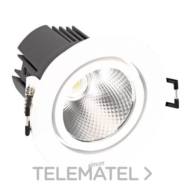 SIMON LIGHTING 70323030-483 Downlight SIMON 703.23 orientable redondo 3000K óptica Wide flood blanco