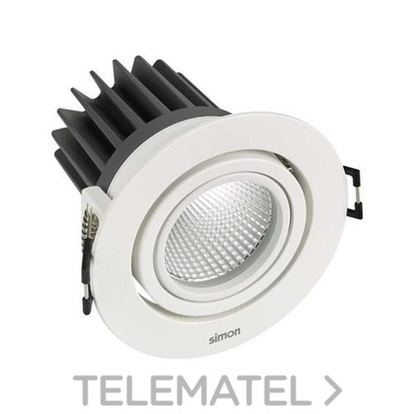 SIMON LIGHTING 70423930-039 Marco orientable SIMON 704 redondo blanco