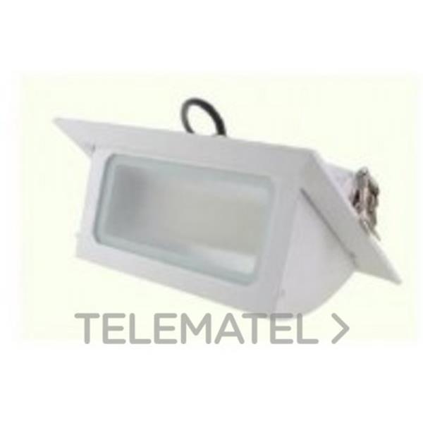 QUOLED 0014-40W-111 DOWNLIGHT LED 40W BASCULAR RECT. LUZ FRIA 6000K
