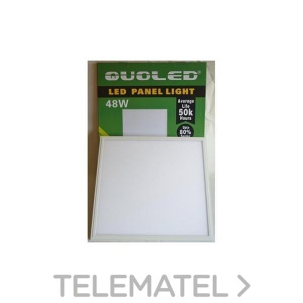 QUOLED 0021-48W-211 PANEL LED 60X60 48W MARCO BL. LUZ FRIA 5500 K