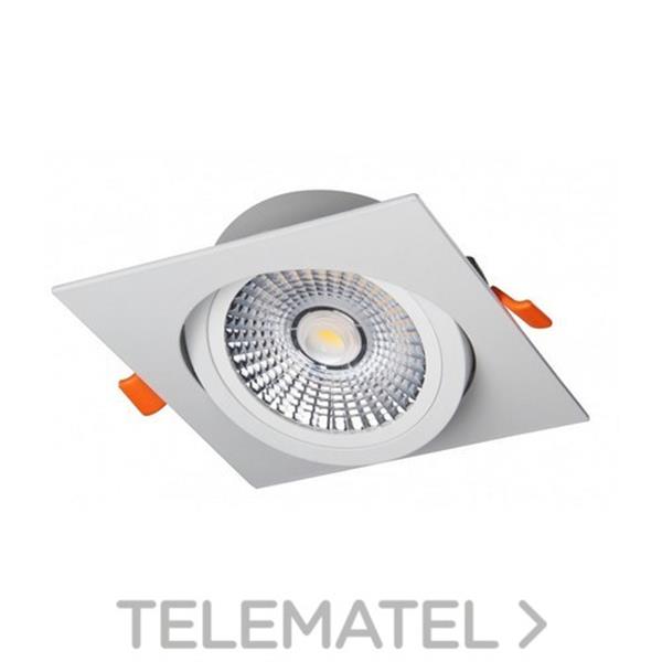 QUOLED 0013-18W-112 DOWNLIGHT LED 18W BASCULAR RED.BL. LUZ NEUTRA 4200K