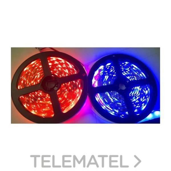 QUOLED 007-4,8W-12 TIRA LED 5 MTRS SMD3528 4,8W 12V IP-20 LUZ CALIDA 3000K